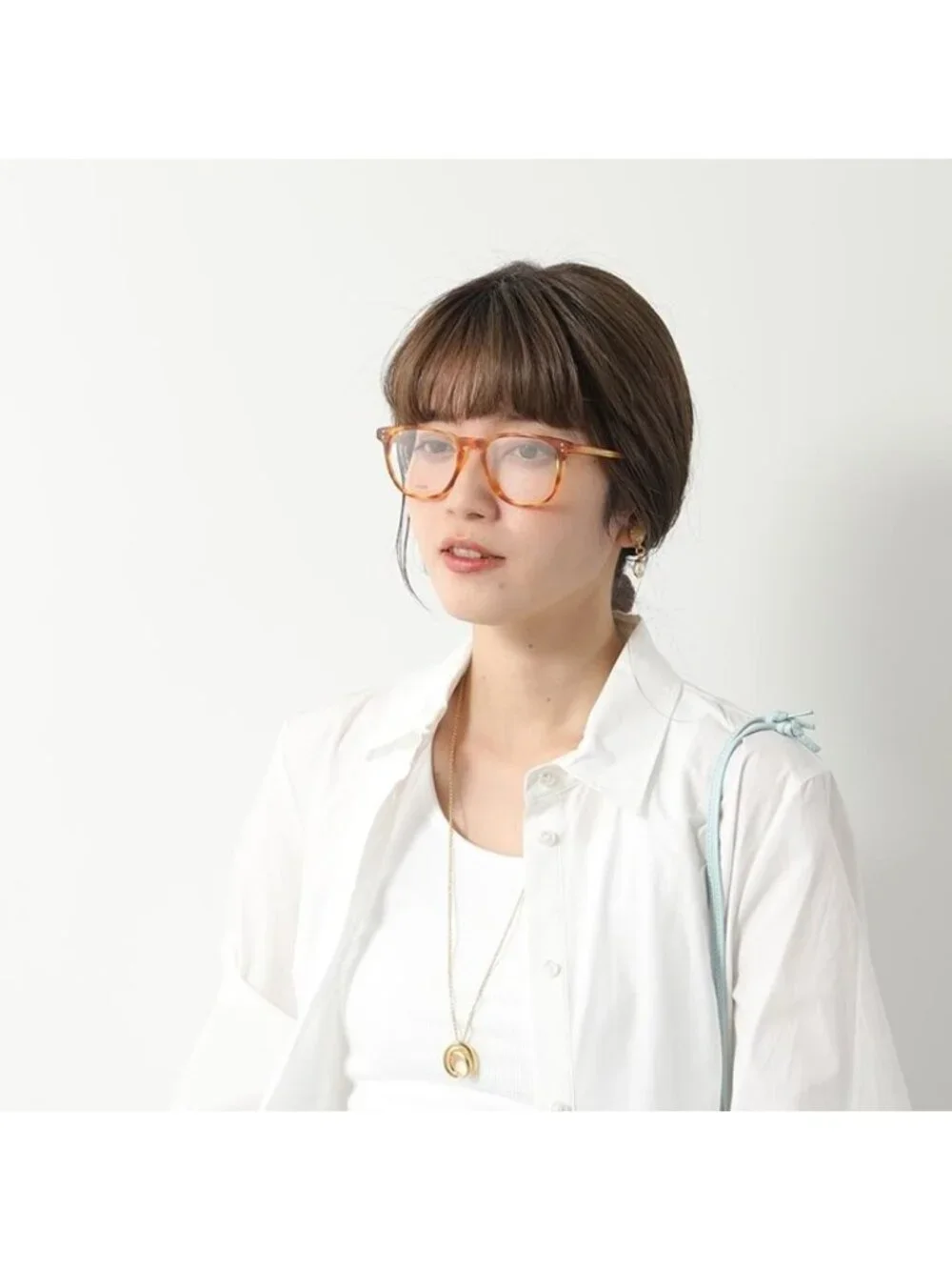 Celine CL50046I 053 Eyeglasses Havana 52mm Round Frame
